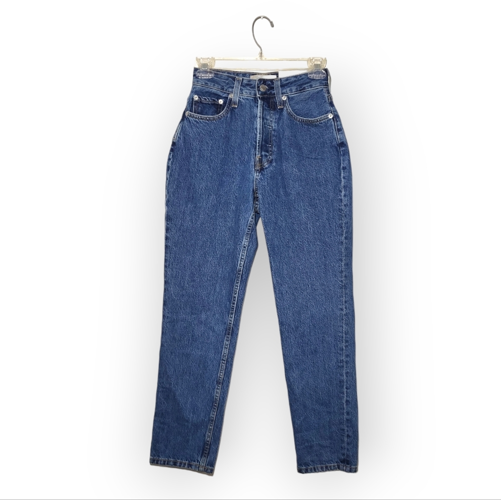 EVERLANE The Curvy 90s Cheeky Jean Size 24 Ankle Button-Fly - Picture 7 of 14
